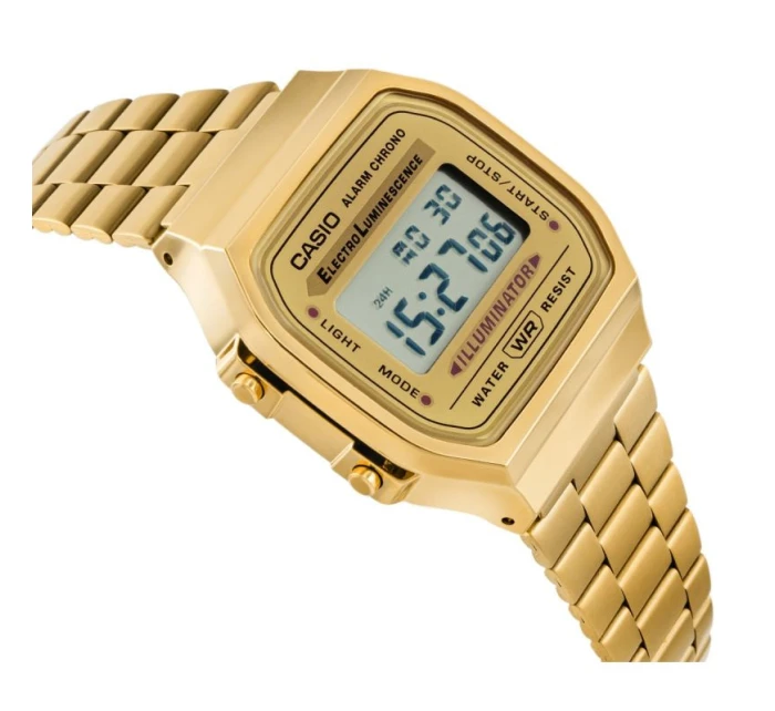 Unisex hodinky CASIO Vintage A168WG-9W + BOX Unisex hodinky CASIO Vintage A168WG-9W + BOX