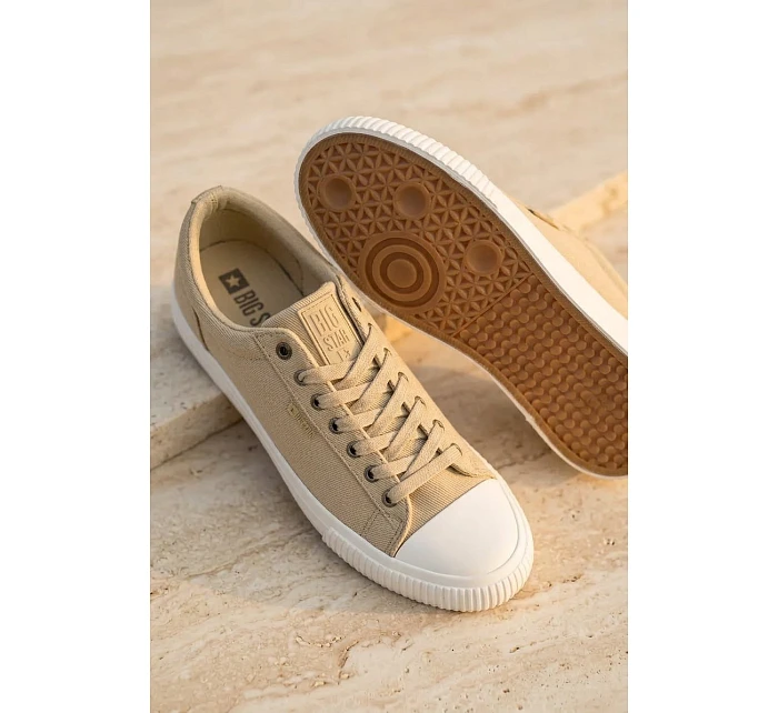 Pánské nízké tenisky Big Star TT174115 Béžové Pánské nízké tenisky Big Star TT174115 Béžové