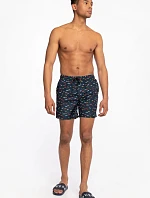 Pánske plavky F1GT03WO05Y U173 tmavo modré - Guess