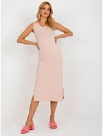 Dámské šaty TW SK BL model 21099127 Světle růžová - Och Bella Dámské šaty TW SK BL model 21099127 Světle růžová - Och Bella