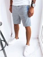 FashionStreet pánske svetlosivé teplákové šortky SX2223