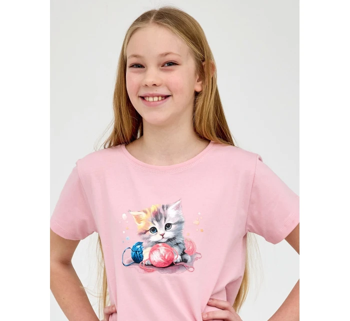 Piżama Young Girl model 22028405 Kitty 2 kr/r 134164 - Cornette