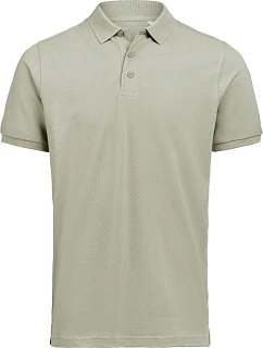 Untagged Movement OCS Polo Unisex – polo tričko z hrubej bavlny 66.2010, farba sage