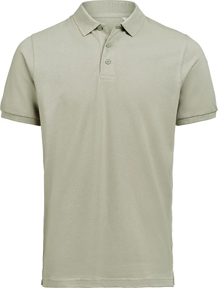 Untagged Movement OCS Polo Unisex – polo tričko z hrubej bavlny 66.2010, farba sage