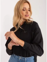 BA KS 0317 košeľa.76 čierna farba BA KS 0317 košeľa.76 čierna farba