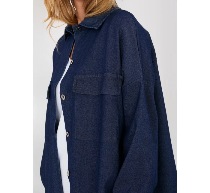 Koszula IT KS model 21923926 granatowy - FPrice Koszula IT KS model 21923926 granatowy - FPrice