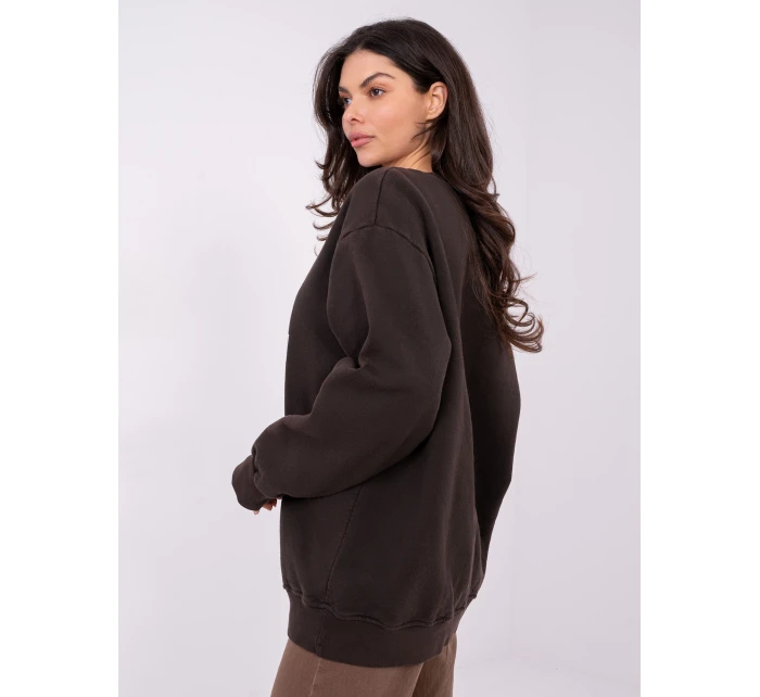 Bluza WT BL model 21859104 ciemny brązowy - FPrice