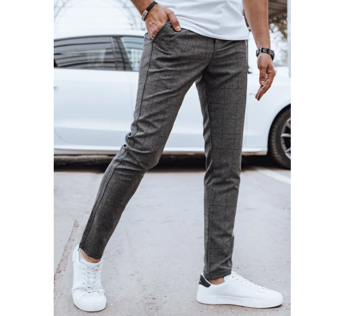 FashionStreet pánske ležérne sivé nohavice UX4406