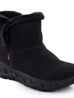 Dámske nepremokavé snehové topánky s kožušinou Rieker M6554-00 black