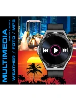 Černý silikonový řemínek + černý kožený řemínek model 21804953 - RUBICON