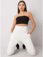 Tepláky FE DR model 16161997 ecru - FPrice Tepláky FE DR model 16161997 ecru - FPrice