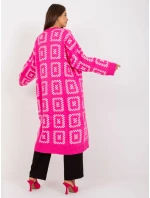 Dámsky sveter LC SW 0296 fluo ružový