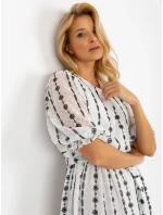 LK SK šaty 508963 1.38 biela a čierna