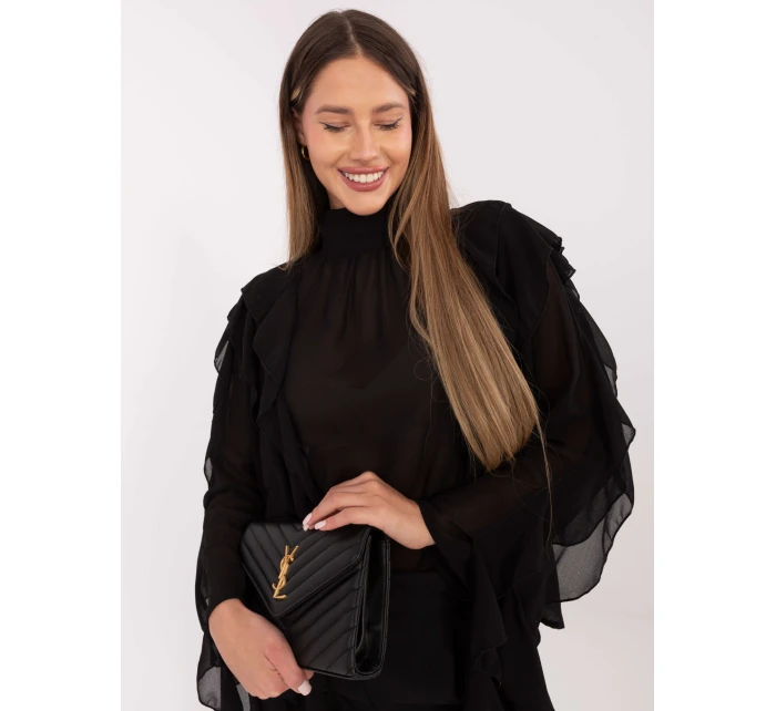 Blúzka PM BZ J1005.25 čierna Blúzka PM BZ J1005.25 čierna