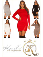 Sexy Koucla model 19591693 knitted dress with lace - Style fashion