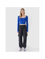 Dámske hladké tričko s dlhým rukávom 4F 4FRSS24TLONF499-36S Dámske hladké tričko s dlhým rukávom 4F 4FRSS24TLONF499-36S