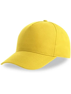Atlantis Headwear Kid Recy Five Detská 5-panelová čiapka 33.0237 žltá