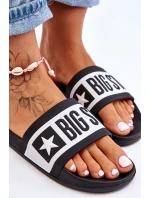 Dámské klasické pantofle Big Star model 21610715 Černá - Big Star Shoes Dámské klasické pantofle Big Star model 21610715 Černá - Big Star Shoes