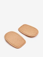 CORBBY Skórzane Podpiętki Korkowe