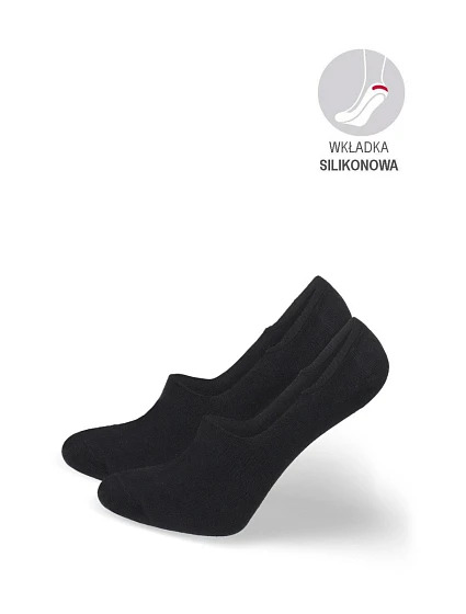 Pánské ponožky Microstopki bambusové černé