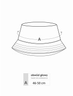 Yoclub Dievčenské letný klobúk CKA-0267G-A110 Pink