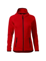 Direct stretch fleece dámske červené