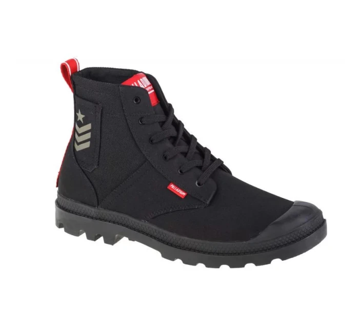 Unisex členková obuv Pampa Hi Army 78583-008-M Black - Palladium Unisex členková obuv Pampa Hi Army 78583-008-M Black - Palladium