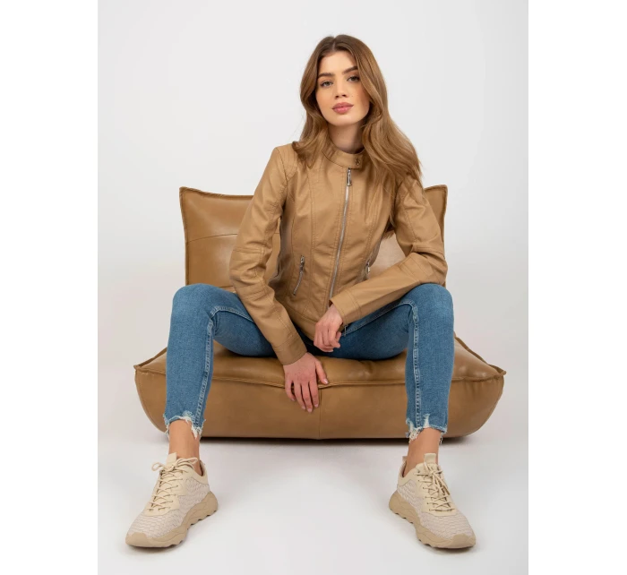 Dámska krátka bunda NM DE KR HX 2838.95P Brown camel - FPrice