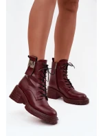 Šnurovanie vyšší model 219113 Krok v štýle