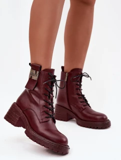 Šnurovanie vyšší model 219113 Krok v štýle