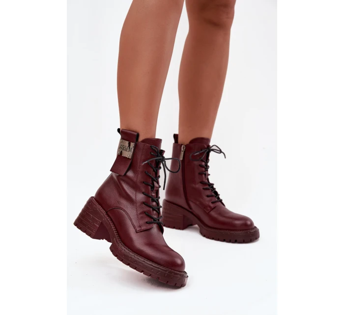 Šnurovanie vyšší model 219113 Krok v štýle