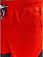 Pánské teplákové šortky červené Dstreet model 21968868 - FashionStreet