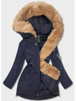 DAMSKA PARKA ZIMOWA GRANATOWA model 21245125 - CANADA Mountain