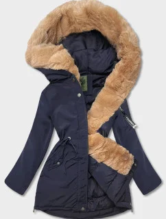 DAMSKA PARKA ZIMOWA GRANATOWA model 21245125 - CANADA Mountain