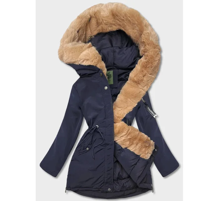 DAMSKA PARKA ZIMOWA GRANATOWA model 21245125 - CANADA Mountain