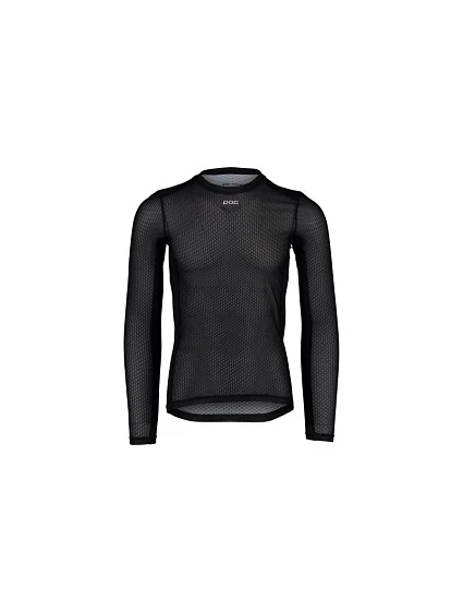 Cyklistické tričko POC ESSENTIAL LAYER LS – černé Cyklistické tričko POC ESSENTIAL LAYER LS – černé