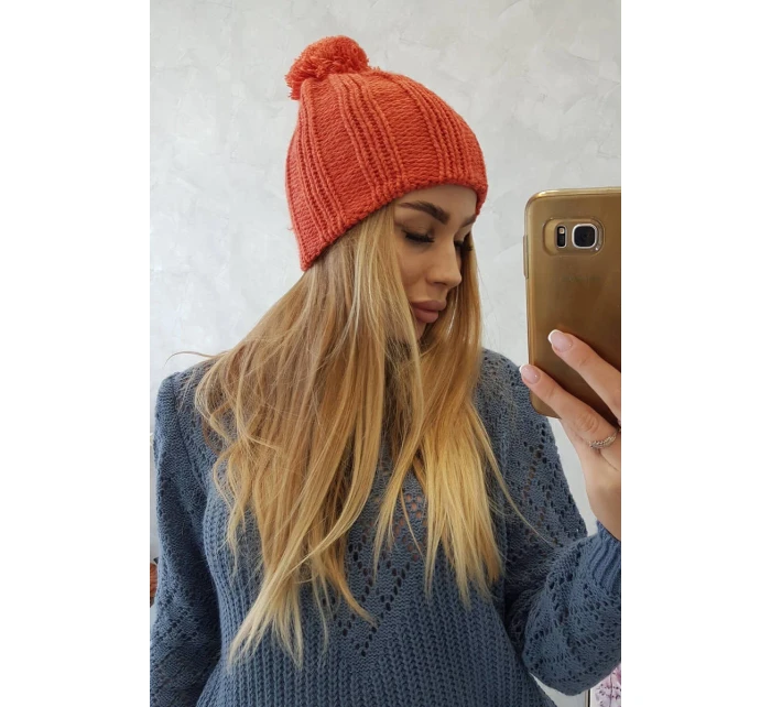 Fleecová čiapka Idalia K284 červená