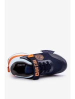Niskie Dziecięce Buty Sportowe Memory Foam System Big Star LL374215 Granatowe Niskie Dziecięce Buty Sportowe Memory Foam System Big Star LL374215 Granatowe