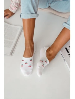 Dámské Ponožky Bavlněné Malé Bílé model 21697627 - Milena