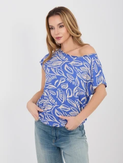 Tričko D12110M02646E tmavomodré