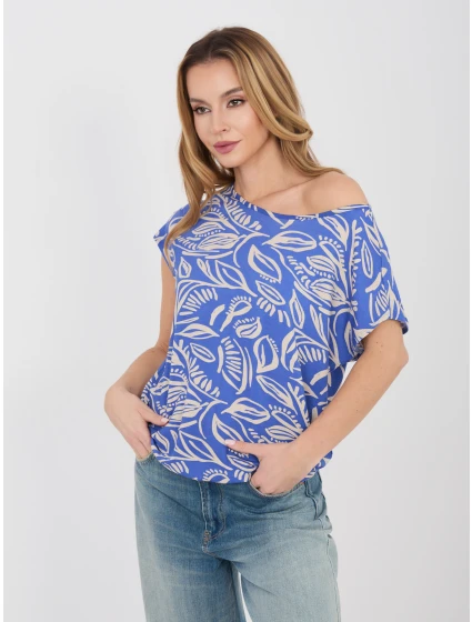 T shirt model 22031391 ciemny niebieski - FPrice