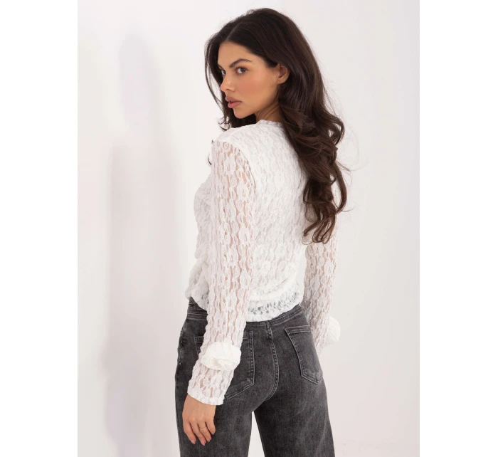 Bluzka IT BZ model 21807956 biały - FPrice Bluzka IT BZ model 21807956 biały - FPrice