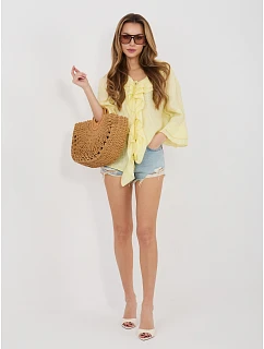 Košeľa IT KS 81863.11P svetložltá