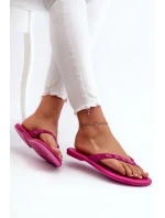 Dámske ploché flexibilné žabky ZAXY fuchsiová Dámske ploché flexibilné žabky ZAXY fuchsiová