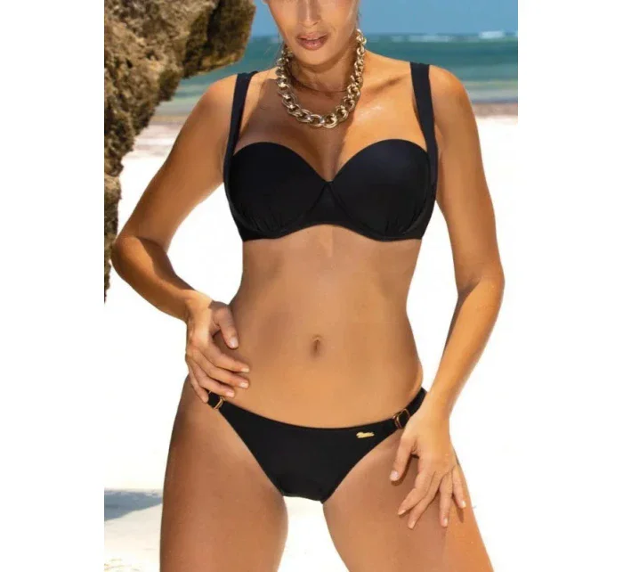 Dámske dvojdielne plavky Kamilla M-705 (1) čierne - Marko