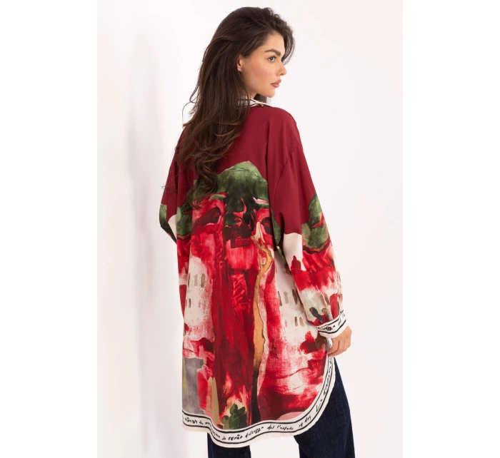 Košeľa s dlhým rukávom model 218392 Rue Paris