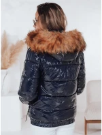 Dámska zimná bunda s kapucňou MELANI navy blue FashionStreet TY4487 Dámska zimná bunda s kapucňou MELANI navy blue FashionStreet TY4487