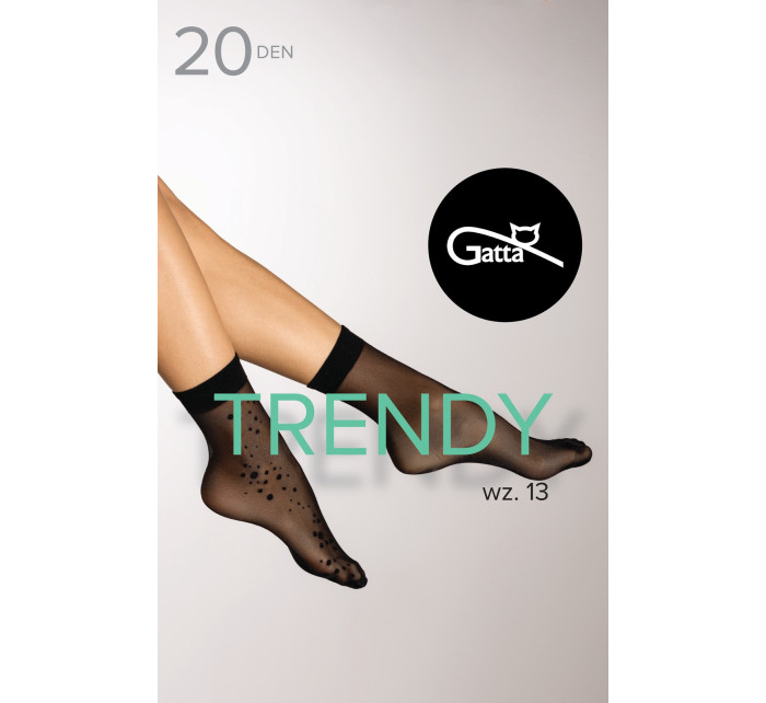 Dámske ponožky Gatta Trendy wz.13 20 deň