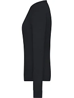 JN Dámský svetr s kulatým výstřihem 02. black model 22538453 - Daiber JN Dámský svetr s kulatým výstřihem 02. black model 22538453 - Daiber