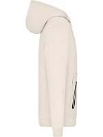 Daiber 8046 Pánska mikina s kapucňou z interlocku 02.8046 sandstone